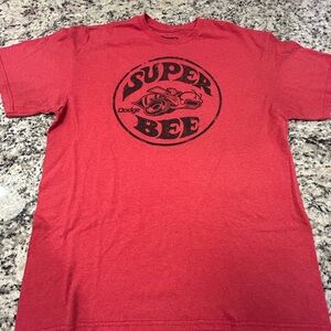 Dodge Super Bee Retro Graphic‎ Red T-Shirt